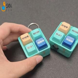 Đồ chơi giải nén bốn nút - Bàn phím giọng nói và ánh sáng để giảm căng thẳng