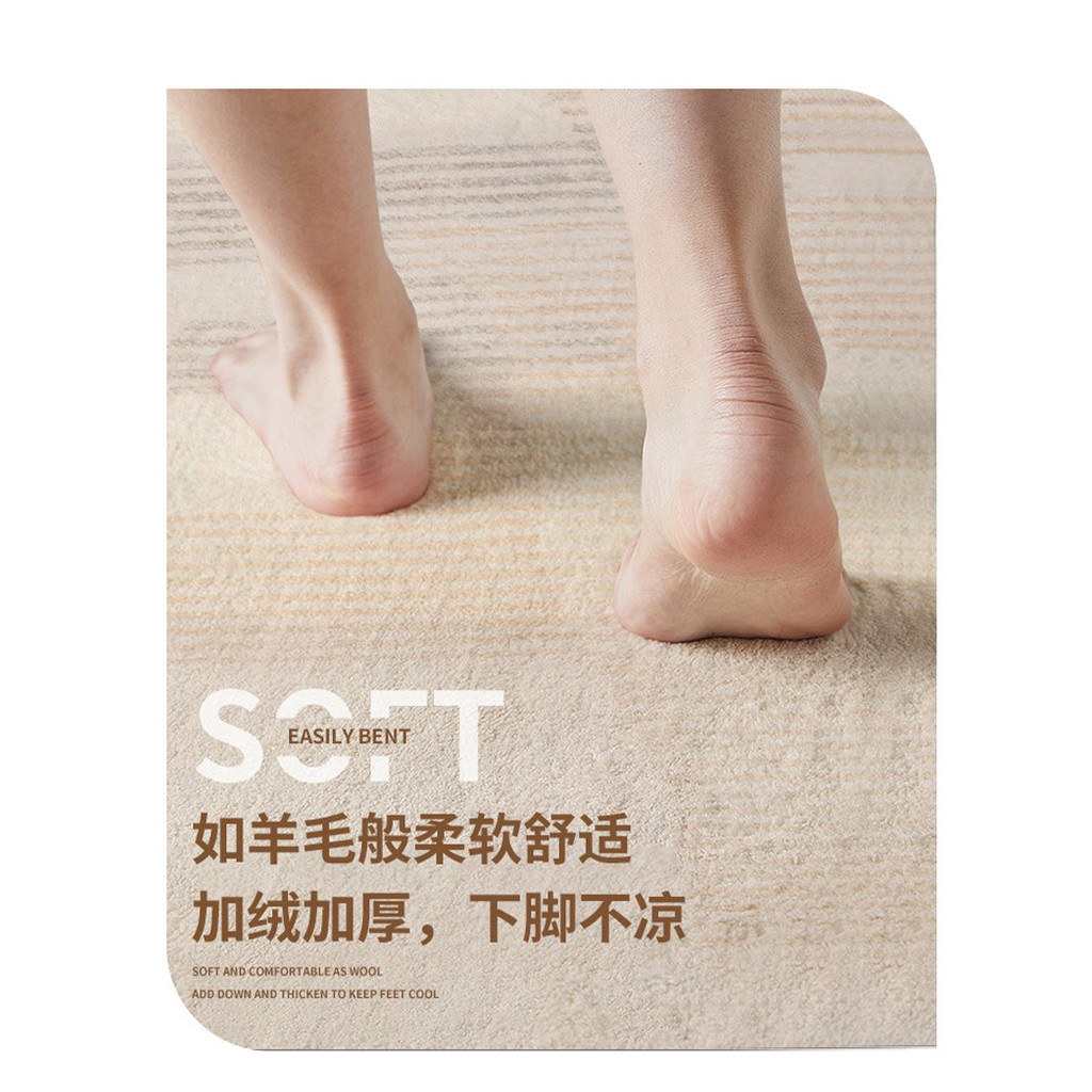 [Hàng sẵn] Thảm hành lang hoạ tiết hoa phong cách Pháp – 2 loại đế: nhung nước đế chấm chống trượt / giả lông cừu đế giặt nước, dùng cho sảnh, lối đi, cạnh giường