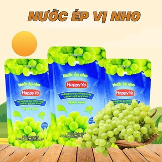 Nước Ép Trái Cây Đóng Gói 80ml 6 Vị Cam, Nho,Táo Đào, Lê, Xoài, Dâu