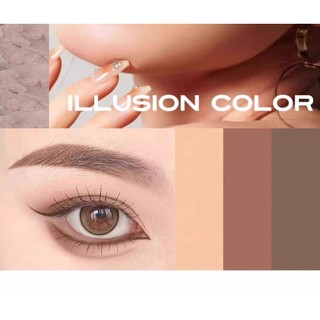 Bộ trang điểm mắt sân khấu dành cho trẻ em Gradient Lazy Ba màu Phấn mắt Stick Kết cấu tinh tế, Cảm ứng mềm mại, Dễ dàng phù hợp với làn da