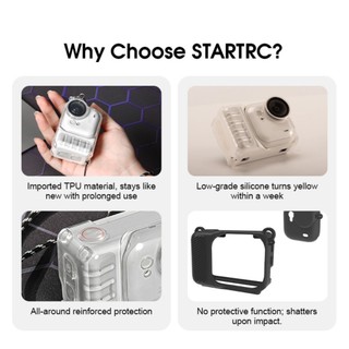 Dành Cho Insta360 Go Ultra Vỏ Bảo Vệ Ngón Tay Cái Camera TPU Băng Nhạy Cảm Tản Nhiệt Chống Rơi Vỏ Bảo Vệ Máy Ảnh Thể Thao Phụ Kiện