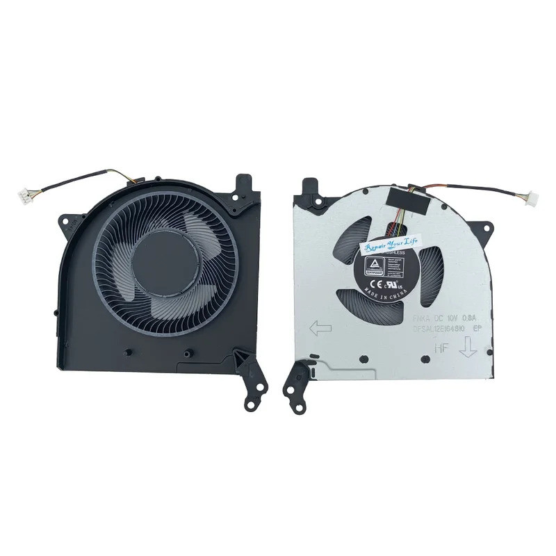 Quạt Làm Mát GPU CPU Cho Lenovo Legion 5-15ACH6H Loại 82JU, R7000P Y7000P 2021 DC10V Máy Tính Xách Tay Chơi Game Tản Nhiệt 5H40S20304