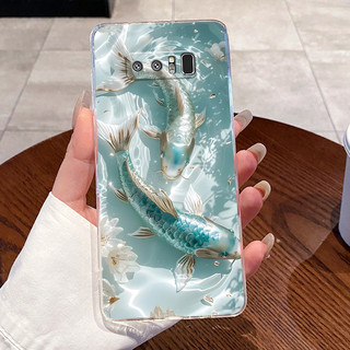 Ốp Lưng Cho Samsung Note8 Note9 Trong Suốt Sang Trọng Thỏ Dễ Thương Ngộ nghĩnh Silicon Mềm Ốp lưng Samsung Galaxy Note 8 Note 9 Ốp Lưng