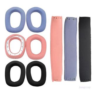 Treo cách ly tiếng ồn Đệm thay thế tai Muff Earpads Lưới vải cho tai nghe G435