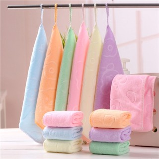 [Giao hàng tại địa phương] 12 chiếc Khăn vuông nhỏ dày 25 * 25 với khăn quà tặng hấp thụ nước mạnh