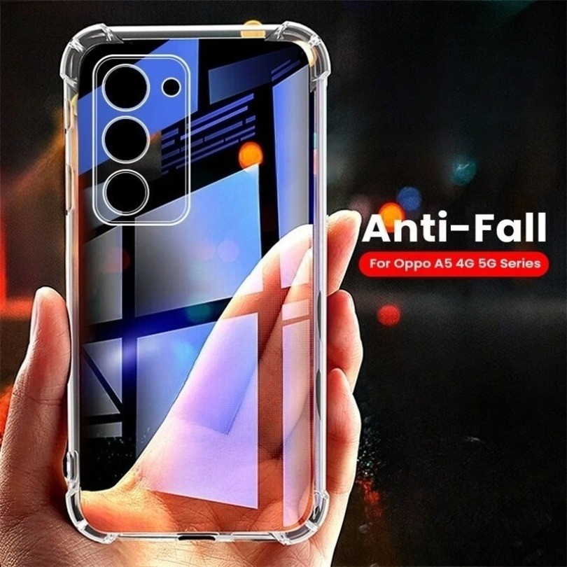 Dành Cho Oppo A5 5G 4G Ốp Lưng TPU Mềm Trong Suốt Chống Xước Trên OppoA5 A 5Pro 5 m x Opo A5 Pro A5m A5x A5Pro Vỏ Bảo Vệ