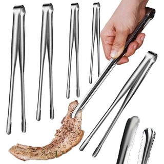 1 / 3 Kẹp Thực Phẩm Nhà Bếp Bằng Thép Không Gỉ S / M / L - Kẹp BBQ Chống Trơn Trượt Đa Năng