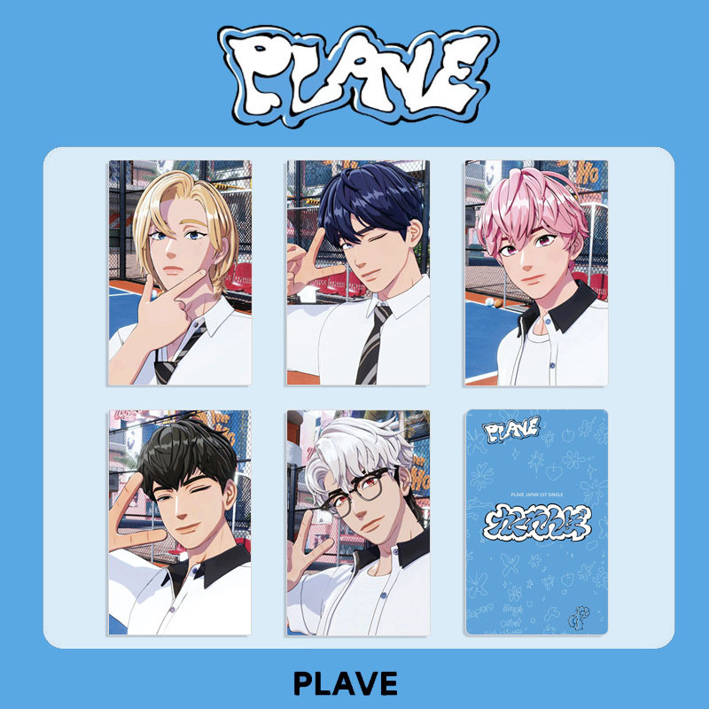 5-8 chiếc PLAVE PLBBUU Hide and Seek Lomo Cards 6th Summer TSOTTC