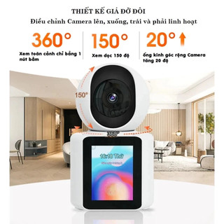 Camera Giám Sát Trẻ Em Cảnh Báo Chuyển Động,Camera Wifi Gọi Video Trực Tiếp Đàm Thoại 2 Chiều