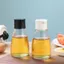Chai thủy tinh đựng dầu/giấm, nắp thông minh điều chỉnh dòng rót tiện lợi 170ml