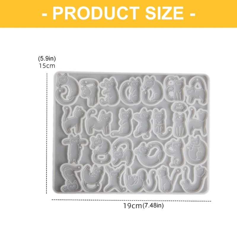 Khuôn Silicone Chất Lượng Cao, Phù Hợp để Tạo Trang Sức từ Nhựa Dính Nghệ Thuật
