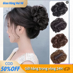Tóc Giả Búi Kẹp Ngoặm Koty Beauty – Xoăn Rối Tự Nhiên, Phù Hợp Nhiều Phong Cách