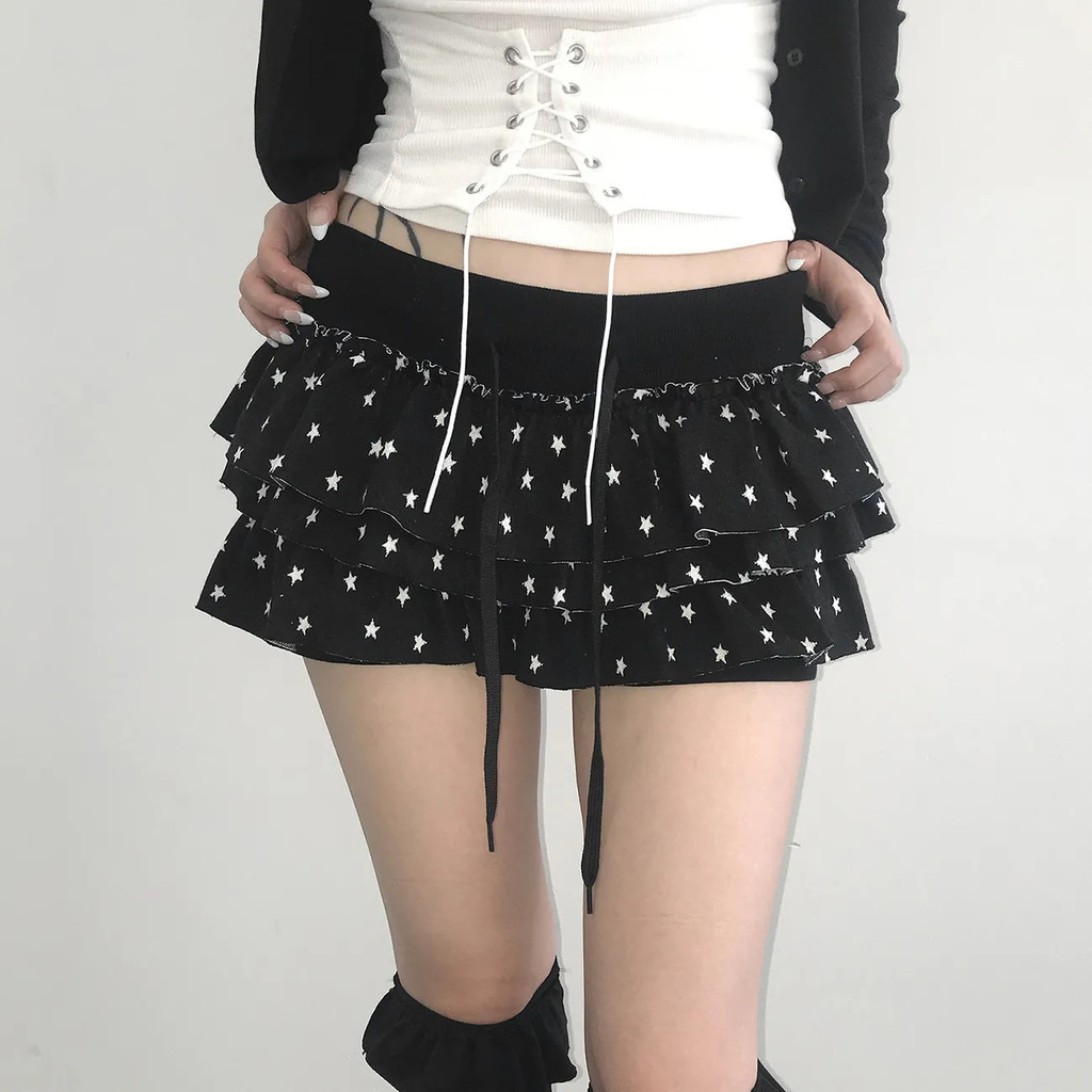 Váy Mini Milyfashion Style Y2K với họa tiết ngôi sao