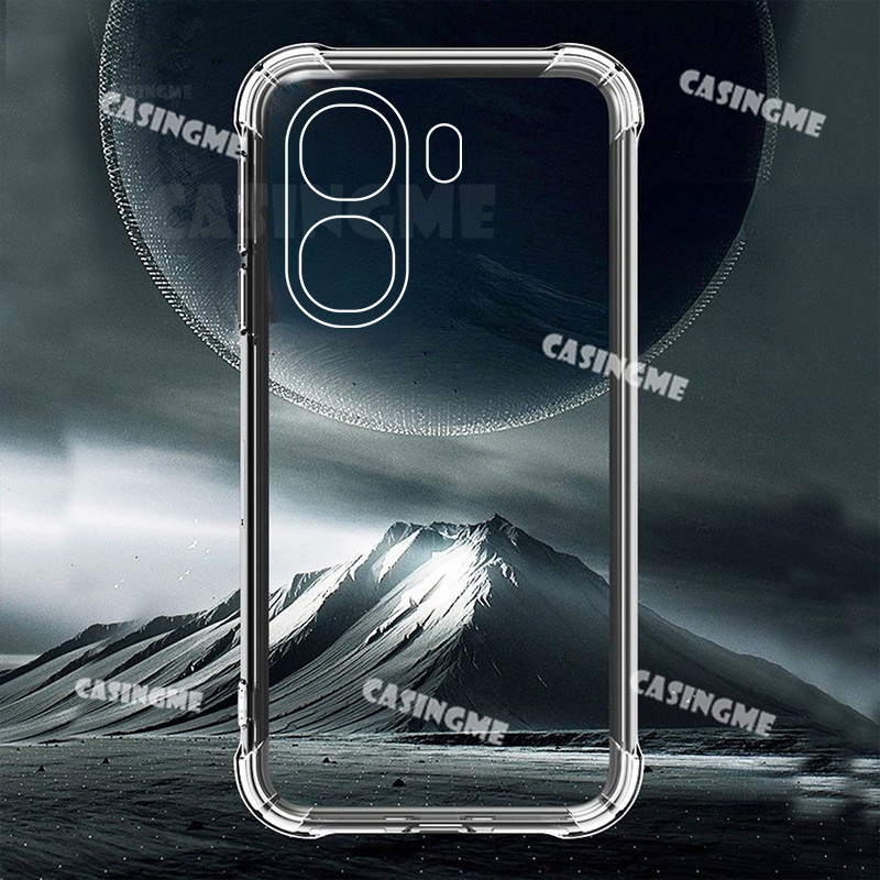 Ốp điện thoại trong suốt túi khí OPPO A6x 2025 cho OPPO A6x OPPOA6x A6 X 6x Pro 4G 5G 2025 Vỏ điện thoại silicon chống sốc trong suốt Vỏ bảo vệ VivoY16