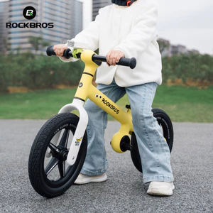 ROCKBORS Trẻ Em Cân Bằng Xe Đạp Xe Tay Ga Đồ Chơi Xe Đạp 2-6 Tuổi Trẻ Em Người Mới Bắt Đầu Đào Tạo Tập Đi Không Bàn Đạp Chân Có Thể Điều Chỉnh Chiều Cao