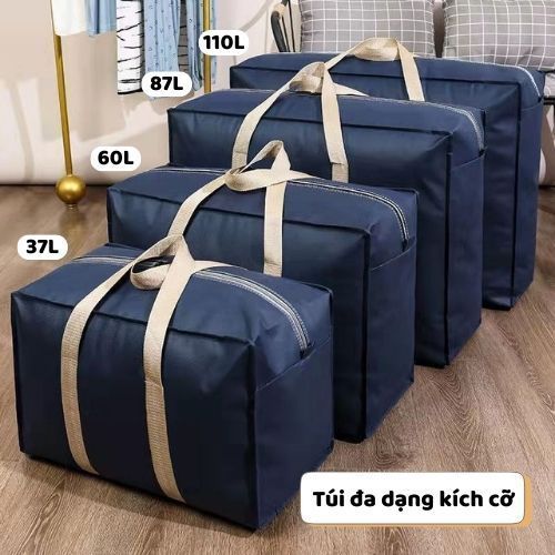 Túi Đựng Đồ Du Lịch ENODA HOME Nhiều Kích Thước, Túi Vải Không Dệt Đựng Quần Áo Có Quai Xách TUI002