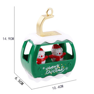 Ngôi sao cây thông Noel xoay bằng điện có nhạc - Trang trí ngày lễ Nai sừng tấm Đồ trang trí người tuyết cho trẻ em