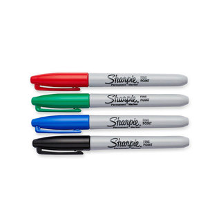 Bút đánh dấu vĩnh viễn điểm mịn màu đen Sharpie 30001.