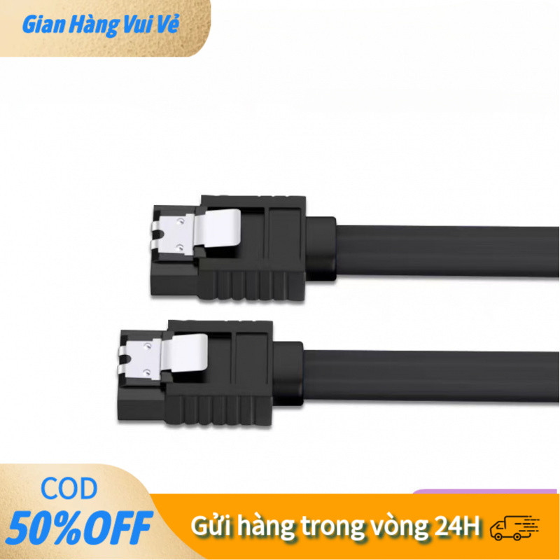 【COD】Cáp SATA 3.0 Tốc Độ Truyền Tải Cao (Mã US217), Dây Dạng Dẹt, Chống Gãy, Dễ Uốn Cong Theo Nhu Cầu, Giá Rẻ, Chất Lượn