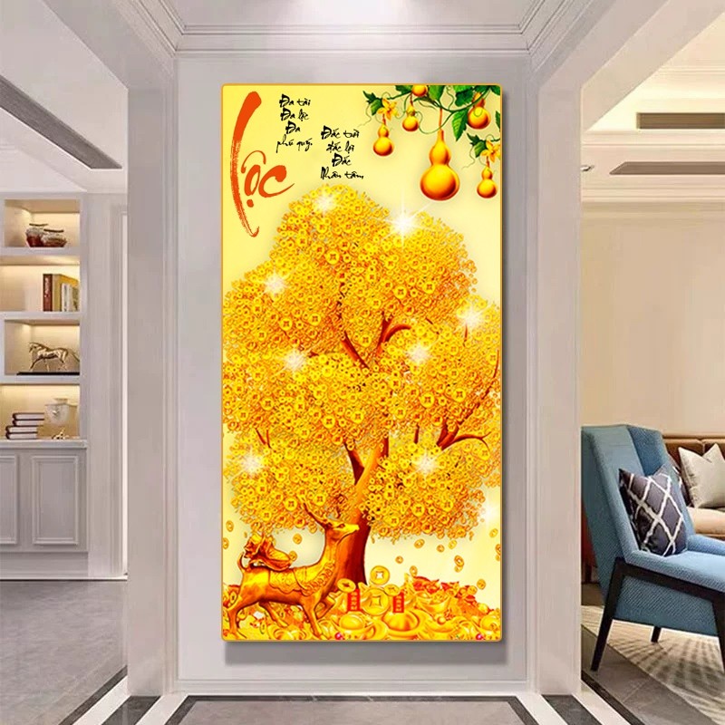 Tranh Treo Decor "Mã Đáo Thành Công" Tranh Decor - Tranh Treo Phòng khách, Tranh Treo phòng ngủ, Tranh tráng gương
