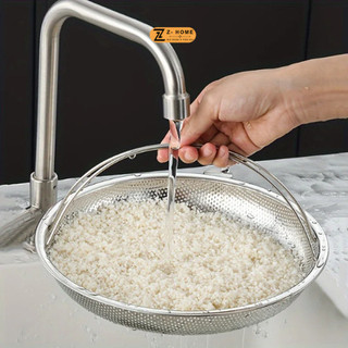 Khay Xửng Chõ Inox Hấp Và Chiên Đa Năng Kèm Chân Đế Dạng Đĩa Lỗ Tiện Dụng