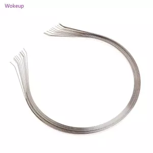 Băng Đô Kim Loại Bạc 5mm Cho Bé Gái - Set 10 Chiếc