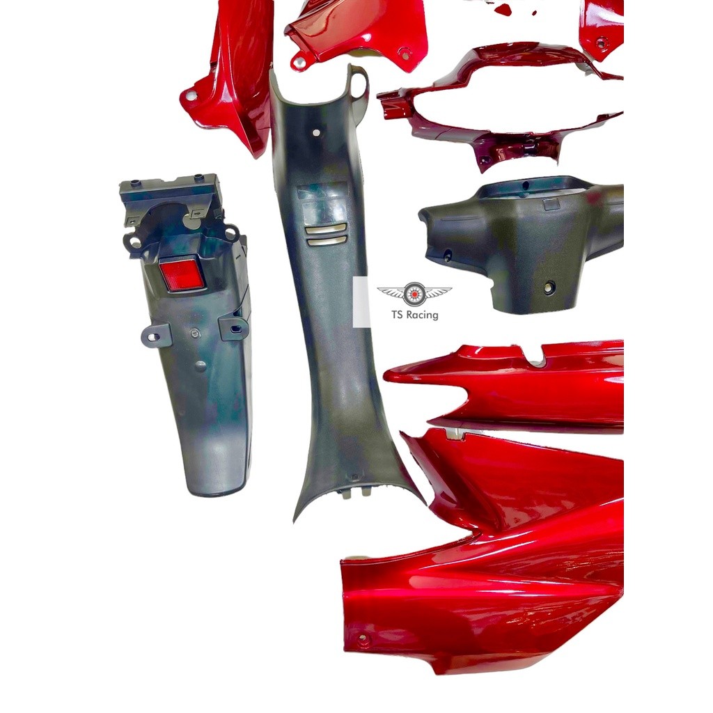 Dàn áo wave alpha - wave nhỏ đỏ đô đỏ kendy - tặng team 3 lớp