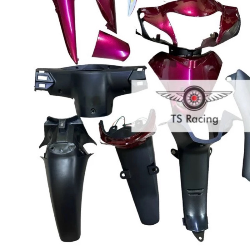 Dàn áo wave rs hồng sen - tặng team 3 lớp