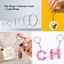 KIKIN 523 Chiếc Móc Khóa Thiết Yếu Thủ Công Bộ Hợp Kim Móc Khóa Phần Người Mới Bắt Đầu Sử Dụng Sáng Tạo Trang Sức Thiết Kế Dự Án