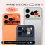 Dành Cho iPhone 17 Pro / 17 Pro Max DIY Crayon Shin-chan Mềm Mờ Camera Giấy Dán Phim / Bảo Vệ Camera Chống Trầy Xước