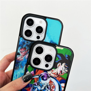 Ốp lưng hoạt hình Dragon Ball Broly Super Saiyan Frieza cho iPhone 17 16 15 14 12 11 13 Pro Max 17PM 16E
