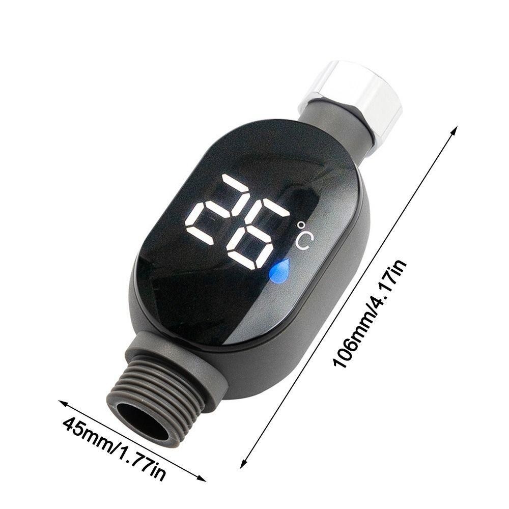 Nhiệt kế tắm màn hình LED - Chính xác 0-99°Máy đo nhiệt độ nước C cho vòi