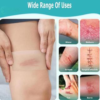Chenlongshang Hydrocolloid Cuộn để chăm sóc vết thương Băng dán Hydrocolloid có khả năng tự dính, băng vết loét giường, thấm hút cao EN