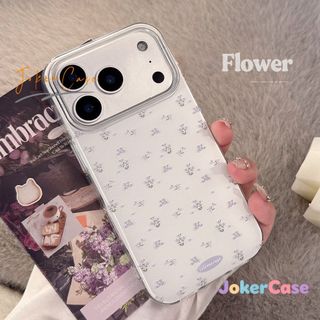 Ốp Lưng Cho IPhone 16 12 14 13 15 17 11 Pro Max X XS Max XR 16 15 8 14 Plus SE 2020 Air Vỏ bảo vệ bông hoa nhỏ lãng mạn