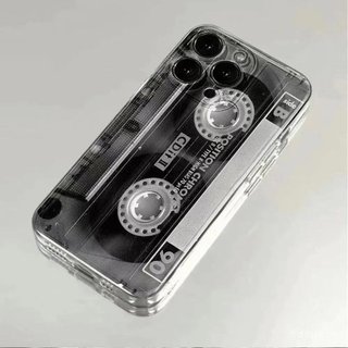 Ốp Điện Thoại Trong Suốt Cao Cấp Sáng Tạo Độc Đáo Retro Thích Hợp Cho iPhone 17promax 16pro 15 14pro 13 Chống Sốc 17air 16plus 14plus 13promax Ốp Chống Sốc
