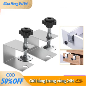 【24H】Dụng Cụ Cố Định Mặt Hộc Ngăn Kéo, Kẹp Phẳng, Định Vị Chuẩn, Thích Hợp Cho Gỗ Công Nghiệp, Lắp Ráp Nhanh Chóng