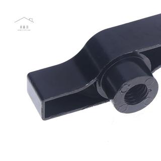 RO > 1 Cánh Đai Ốc Giàn Kẹp Tay Cầm Phần Nhôm Mạ Kẽm M8 M12 Tay Cầm Màu Xám Đai Ốc Núm T-nut Cho Móc Nhẹ Mới