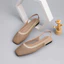 Retro Đơn Giản Đế Mềm Thoáng Khí Lưới Rỗng Flat Nữ Size Lớn Sandal