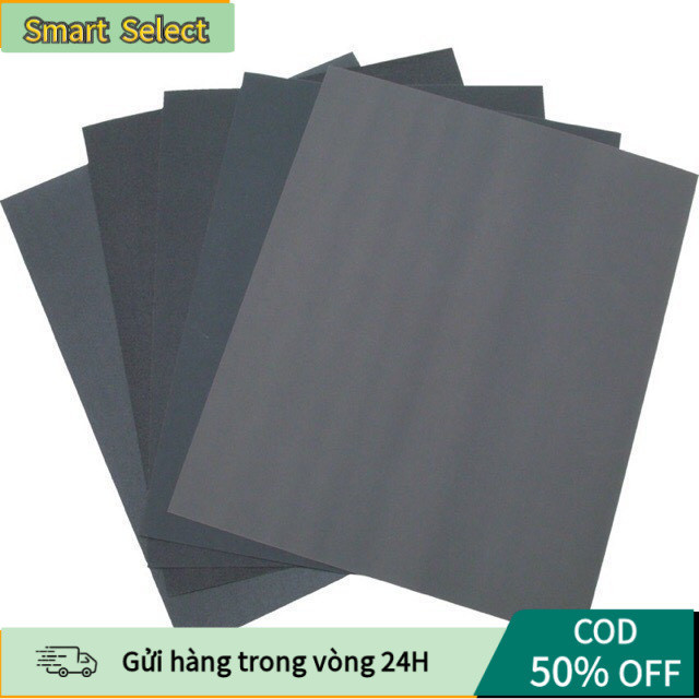 [COD] Giấy Nhám Siêu Mịn - Nhám Mịn Đánh Bóng Gỗ, Epoxy, Ô Tô - Khô & Ướt, Độ Mịn Đa Dạng