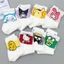 Dễ Thương Giữa Ống Kuromi Melody Cinnamoroll Tất Thể Thao Hoạt Hình Động Vật Bé Gái Phiên Bản Hàn Quốc Giữa Bắp Tất Cotton
