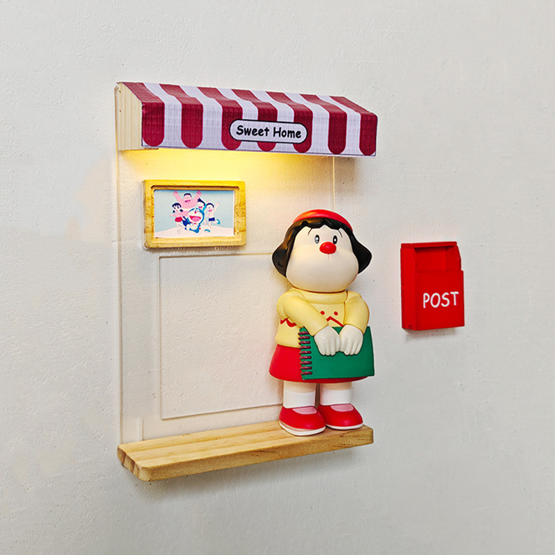 Dễ Thương Doremon Công Tắc Khung Vỏ Bảo Vệ Lối Vào Cảm Biến Đèn Tường Công Tắc Bao Xấu Xí Dán Phòng Trẻ Em Trang Trí Tường112502