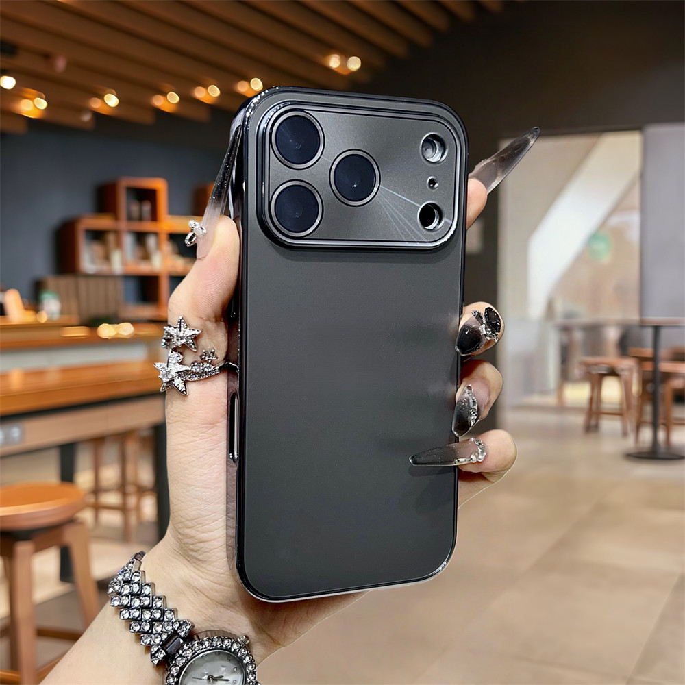 Ốp điện thoại iPhone 17 biến đổi tức thì cho iPhone 17 Pro Max 12 13 14 15 16 pro max 15 16 plus Bảo vệ ống kính chống rơi Vỏ cứng Cove chống sốc