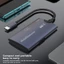 Btsg Hợp kim nhôm USB C Đầu đọc thẻ OTG cho thẻ nhớ TF và CF Đôi USB C USB A Cổng 480Mbps Tốc độ truyền phích cắm