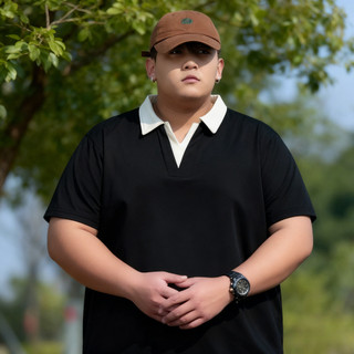 Oversize áo sơ mi polo nam màu block, phong cách thoải mái, phù hợp mùa hè