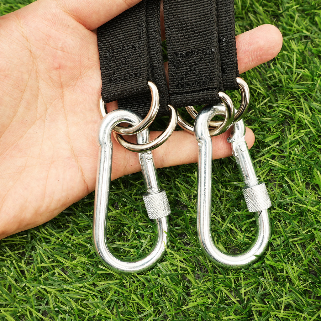 Dây Treo Đa Chức Năng Ngoài Trời - Nylon Hạng Nặng Có Khóa Kim Loại, Phù Hợp Cho Yoga Và Tập Thể Dục