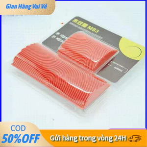 【24H】Bộ Dụng Cụ Tạo Vân Gỗ Chất Liệu Cao Su Tổng Hợp, Màu Đỏ, Dễ Dàng Vệ Sinh, Tái Sử Dụng Nhiều Lần, Tiện Lợi, Giá Rẻ