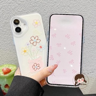 Ốp Điện Thoại Hoa Dòng Nhiều Màu Sắc Dễ Thương Cho OPPO Find X9 X8 X6 X5 Pro X7 Ultra X8s Plus X3 Lite Reno 6 6Z 5 Pro 5K 5Z 5F 4 Lite 4F Z K F Kem Bóng Trắng Vỏ Chống Sốc IMD Bao da