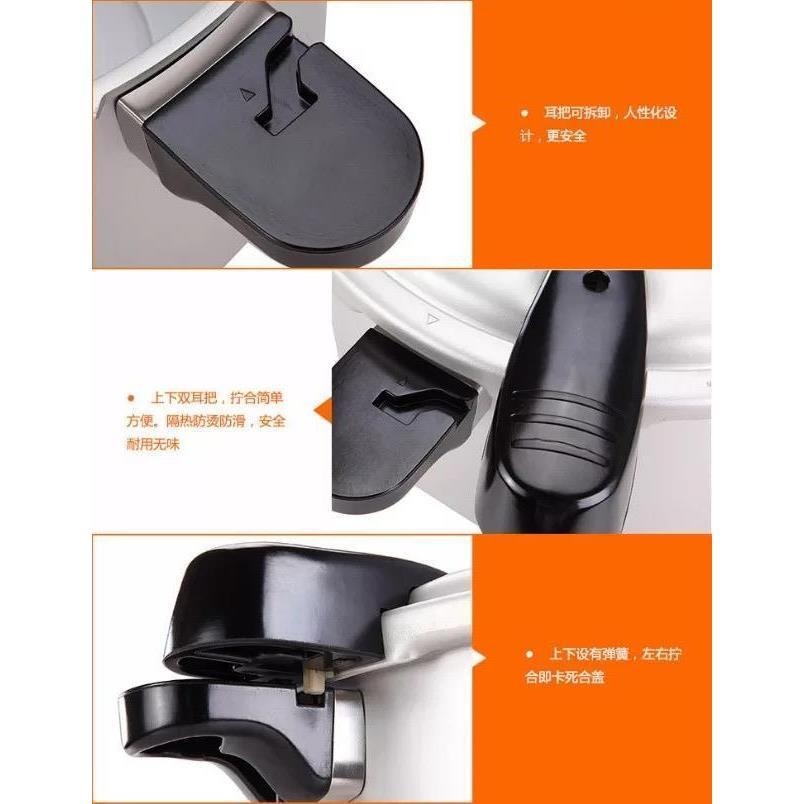 Phụ kiện nồi áp suất đa năng Tay cầm ngắn Thích hợp cho Zhuhai Đôi Hạnh phúc Chính hãng Nồi áp suất lớn Tay cầm ngắn 28 30 3425.12.8