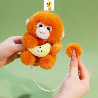 PLUS✨Hàng có sẵn✨Khỉ Dễ Thương Gấu Trúc Đỏ Vai Đứng Sang Trọng Đồ Chơi Vui Vẻ Apple Plushdoll Trẻ Em Đi Kèm Búp Bê Sang Trọng Quà Tặng Bạn Gái Quà Tặng Trẻ Em Quà Tặng Số Lượng Lớn Giáng Sinh Sang Trọng Đồ Chơi COD