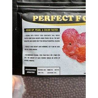 Cám Perfect Food Hỗ Trợ Toàn Diện Cho Cá La Hán (lên đỏ, lên châu, lên đầu) Gói 100gram